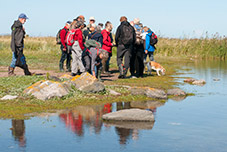 Strandvandring p� Vakten